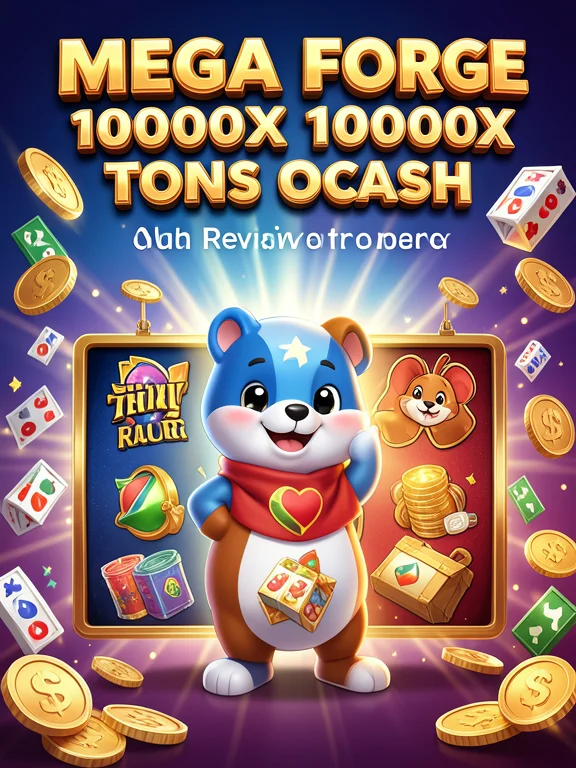 Capa do slot Mega Forge 10000X Tons Ocash